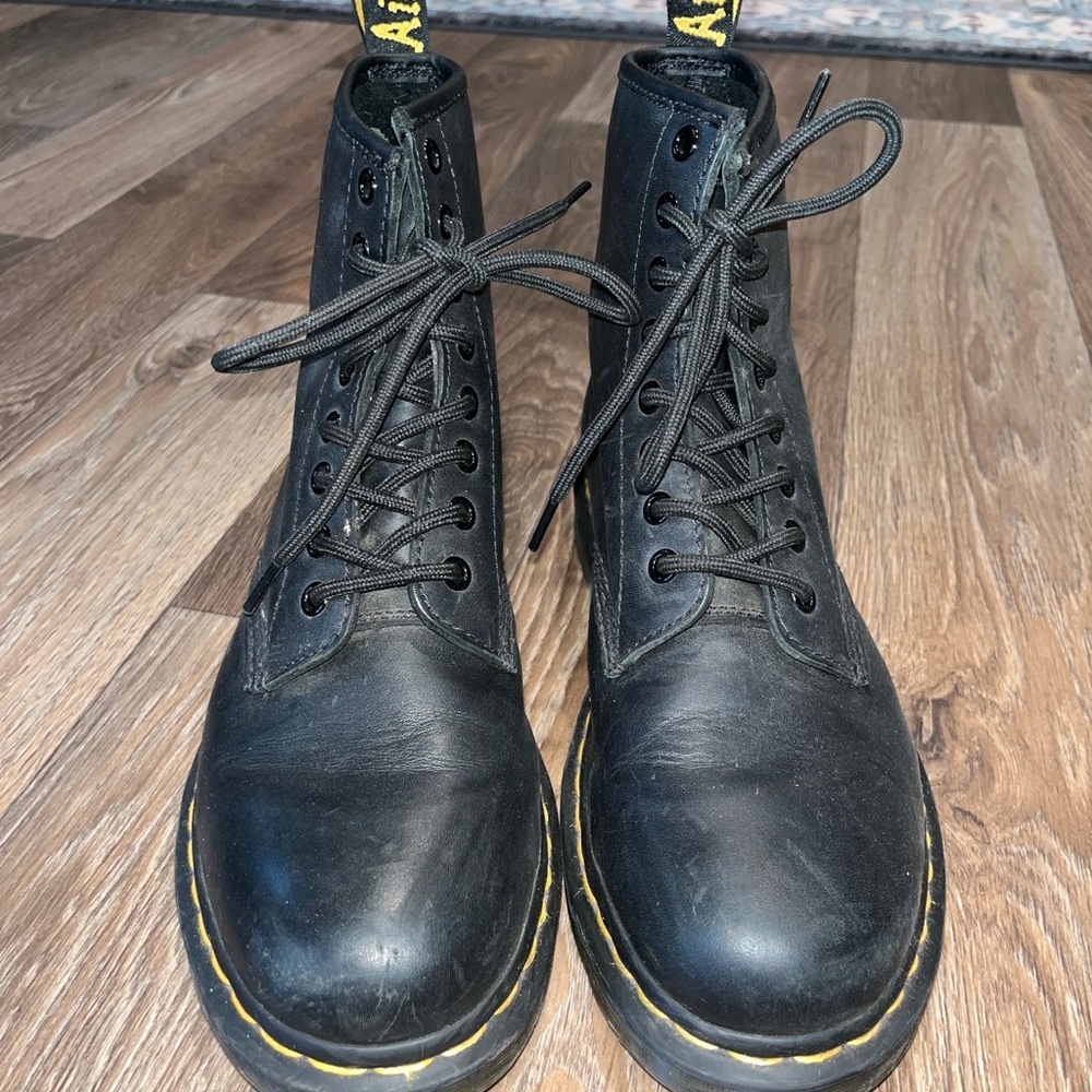 Dr. Martens Black Combat Boots